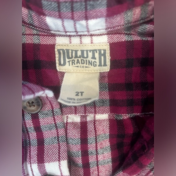 Boys Duluth flannel - Picture 2 of 2